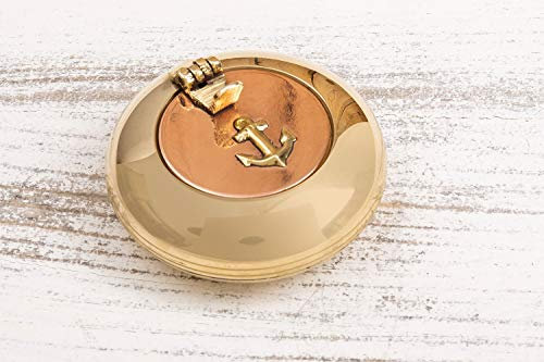 Klappaschenbecher, Kupfer