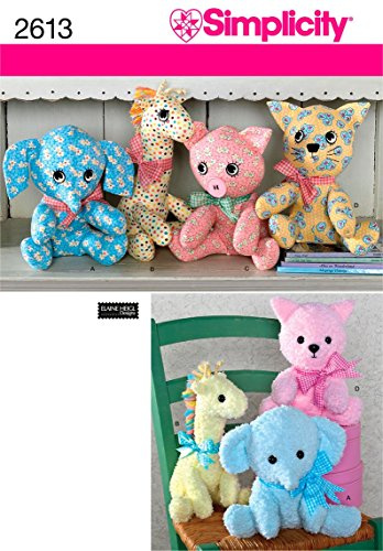Simplicity 2613Crafts, Paper, White, OS ONE Size