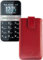 Favory 43534076 absaugart rot Handy Handy-Schutzhüllen Etui für Mobiltelefone Entnahme-Etui, Swisstone, BBM 320, rot