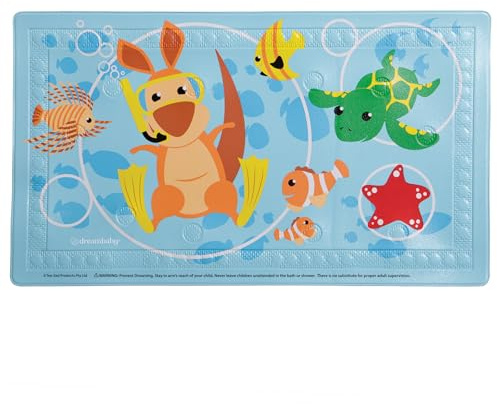 Dreambaby Anti-Slip Bath Mat with Too Hot Indicator