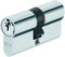 ABUS Türzylinder C73N Länge 50/50mm vs. mit 10 Schlüssel