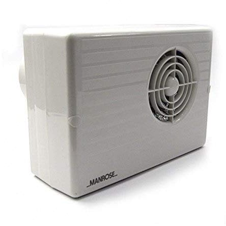 MANROSE CF200P Centrifugal Extractor Fan with PULLCORD Bathroom Shower Powerful
