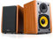 Edifier R1010BT Active Bookshelf Speakers 2.0, Bluetooth v5.1, 24W RMS, 4″ Mid-Bass & 0.5″ Tweeters, Dual RCA & AUX Inputs, Tone & Volume Knobs, Pair, Wood Grain