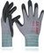 DEX FIT Gants de travail FN330, Adaptation 3D Confortable et Extensible, Agrippants, Revêtement en Mousse de Nitrile Durable, Smart Touch, Fins et Légers, Lavables, Gris 8 (M) 3 Paires