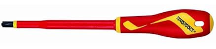 TENGTOOLS 186590204 Tengtools Insulated Screwdrivers, Mouth PH/PZ, Insulated, B Handle, PH2 Size, 100 mm Length