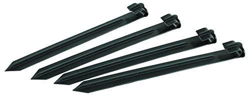GASMIS 30 cm Lang Bodenanker Befestigung für Tropfschlauch, Erdanker Halterung für Perlschlauch oder Gartenbewässerung, Made in EU, 25 Stück