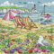 Heritage Kreuzstich Set Aida Sommerufer, Zählmuster, BSSU1578-A, 20,5x20,5cm