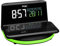 TFA Dostmann Charge-IT Wireless Digitalwecker, 60.2028.01, mit kabelloser Ladestation (Qi) für Smartphones, mit Datum und Raumtemperatur, mit Farbdisplay, Weckalarm mit Snooze-Funktion, schwarz