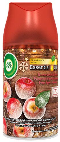 Air Wick Limited Edition Lufterfrischer, Nachfüllpack, Freshmatic, gefrorener Apfel/Gewürze