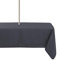 LUSHVIDA Nappe d'extérieur rectangulaire avec trou de parasol et fermeture à glissière, étanche, résiste aux liquides, infroissable, lavable, 152,5 x 305 cm, gris
