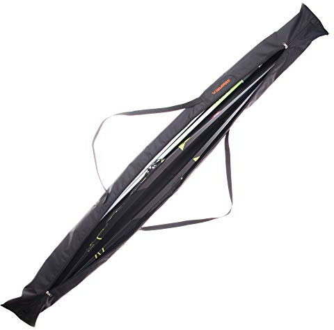 John Paddle Langlauf Skitasche Skibag Skicase für Langlaufski mit Stöcken, 180/190/ 200 /210cm Robustes Material, Langer Reißverschluss