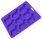 Dachshund Daxie Sausage Dog Shaped Silicone Mould Baking Tray 9 Section Dog Treat Ice Cube Chocolate Sweet Cake Tray Non Stick BPA Free Purple