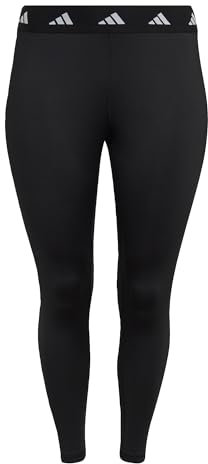 adidas Damen Techfit 7/8 Leggings (Plus Size), Black, 3XL Plus