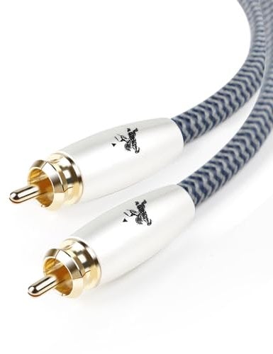 Impeto Audiophile RCA Audio Subwoofer Cable [3m]