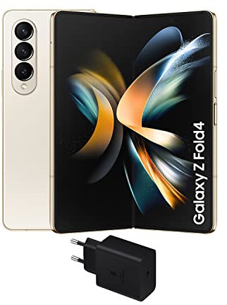 Samsung Galaxy Z Fold4 5G (512 GB) Beige, Smartphone Android, Teléfono Móvil Plegable [Versión española]