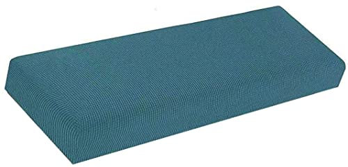 ZZDZW Bezug für Esszimmerbank,Bezug für Sitzbank Stretch Holzbank Schonbezug Bezug Für Fußhocker Bank Sitzbank Hocker Husse Flurbank Stuhlhusse Sofabank Bezüge (Color : Dunkelgrün, Size : 160-180cm)