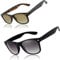 Soarea Bifocal Reading Glasses Trendy Sunglasses with Readers for Women Men Tinted Shadow Lens Cut UV400 2140 (Black & Tortoise, 2.25, diopters)