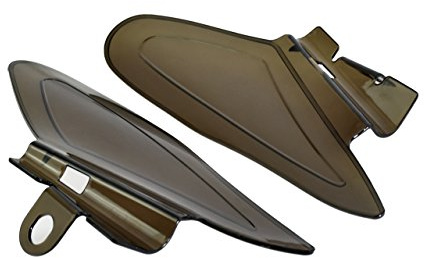 HCmotorku Motorrad Sattel Shields Wärmeabweiser Luftabweiser Fit für Indian Chief Classic Vintage Chieftain Roadmaster 2014-2023 Smoke