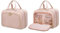 LOVEVOOK Trousse de Toilette Femme Voyage, Grande Capacité Trousses de Toilette à Suspendre avec Compartiment de Stockage de Bijoux, Imperméable Voyage Accessoires Sac Cosmétique Organisateur