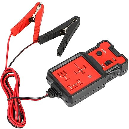 CGEAMDY 12V Automotive Relais Tester, Auto Batterie und Lichtmaschine Prüfer Tester, mit Clips Elektronisches Relais Teste, Multifunktionaler Analyzer Diagnosegerät