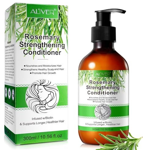 P-Beauty Rosmarin Conditioner - 300ml sanfte Spülung für geschädigtes & trockenes Haar | Rosmarin Haarspülung für Haarwachstum & Kopfhautpflege | Haarpflege alle Haartypen