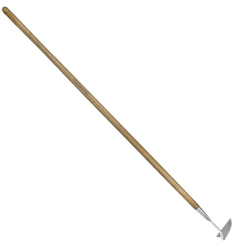 Haliaeetus Sickle Hoe, 58'' Long Handle Japanese Hand Hoe for Removing Weed