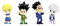 Jada Toys Hunter X Hunter Figur (1 Stück) - 1 von 4 Sammelfiguren aus Metall (Gon, Killua, Kurapika oder Leorio) für Fans und Sammler ab 8 Jahre, Welle 1, Auswahl per Zufallslos, 6,5cm