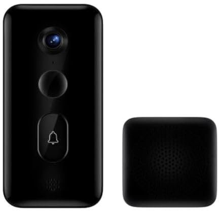Xiaomi Smart Doorbell 3S Timbre Inteligente con Cámara 2K Negro
