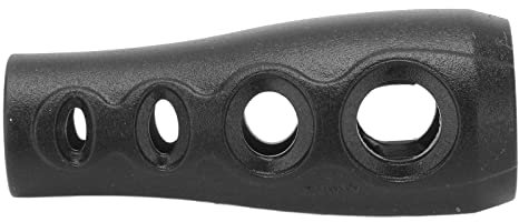 Atemregler, Schlauchschutz aus PVC mit Porösem Design Zum Tauchen (BLACK)