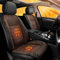 Auto Sitzheizung, Beheizbare Auflage, 12v Beheizbares Sitzkissen Auto 12v 2er Set Beheizte Sitzbezüge Sitzauflage 12V-24V Universell Sitzheizung Auto Sitzbezüge,brown-2seats