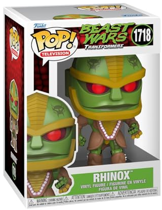 Funko POP! TV: Transformers Classic - Rhinox | Offizielles Action/Adventure Merch - Vinyl Sammelfigur als Regal Deko - Geschenkidee zum Geburtstag für Fans und Sammler