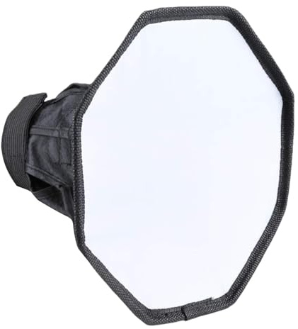 Flash Diffuser - Flash Diffuser for Speedlite, Flash Diffuser for Macro Photography | . Dish Speedlite Flash, Ideal for Speedlite, Lightweight, Uniform Lighting, High Material
