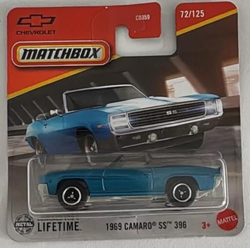 Matchbox 1969 Camaro ss 396 72/125