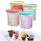 Wizvox Creami Containers, for Ninja Creami Deluxe Containers,24 OZ Pint Ice Cream Containers Bpa-Free,Dishwasher Safe Compatible NC501 Series Ice Cream Maker