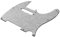 Vibrivio PVC HH Gitarre Pickguard Schlagbrett Schlagplatte für SG E-Gitarren, 3-lagig schwarz, Ersatz Schlagbrett für E-Gitarre, Konstruktion
