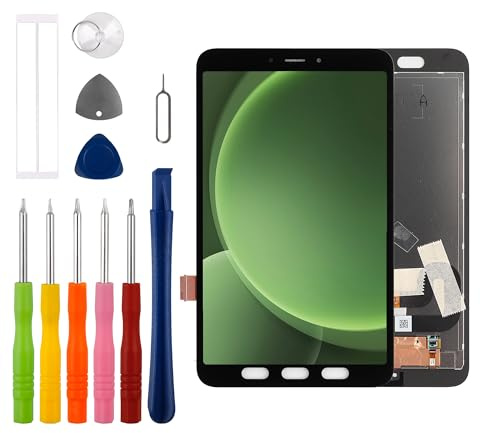 Duotipa Neu 8 LCD Display Kompatibel mit Samsung Galaxy Tab Active5 SM-X306B LCD Display Touchscreen Digitizer Montage mit Reparatur Tools Kit
