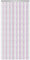 Aluminium Chain Curtain 90x214.5cm Insect Pest Control Door Screen Curtains Home Door Fly Screen Insect Bug Screen Strip Blinds String Doorways Divider Door Chain Curtain