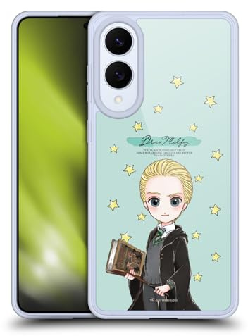 Head Case Designs Offizielle Harry Potter Draco Malfoy Deathly Hallows XXXVII Gel Handyhülle Hülle [Militärischer Schutzgrad] Kompatibel mit Samsung Galaxy S25 Edge