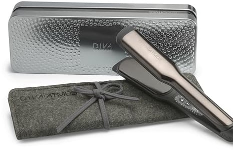 Diva Pro Styling Atmos Professional Styler | Wide - 42mm | Adaptive Heat Technology Hair Straightener with MAK Oil-Infused Ceramic Plates