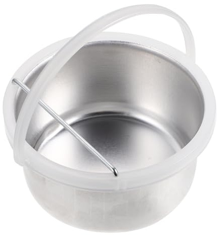 Genérico Recipiente Interior de Aluminio Fácil de Limpiar para Derretir Cera y Confiable Mango para Máquina de Derretir Cera
