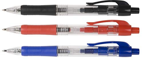 Q-Connect KF00268 Kugelschreiber, 0,7 mm, blau, 10 Stück