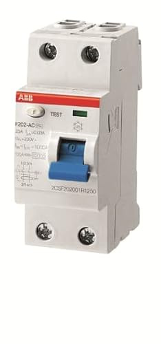 ABB F200 RCCB, 2-polig, 63A, 500mA Typ A 230V ac