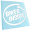 - Autoaufkleber - Biker inside - Motorrad Aufkleber für Auto, Laptop, Fahrrad, LKW, Motorrad mehrfarbig JDM Decal Racing