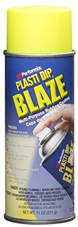Plasti Dip Multi-Purpose Rubber Coating - Spray - Blaze Yellow - 400ml (Blaze/Fluorescent/Neon)