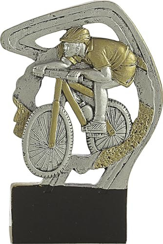 Art-Trophies AT1232 Trofeo Sportivo Arco con Sport, 12 cm Mountainbike
