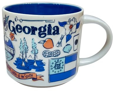 Starbucks Tasse Georgia Been There Series Across the Globe Collection