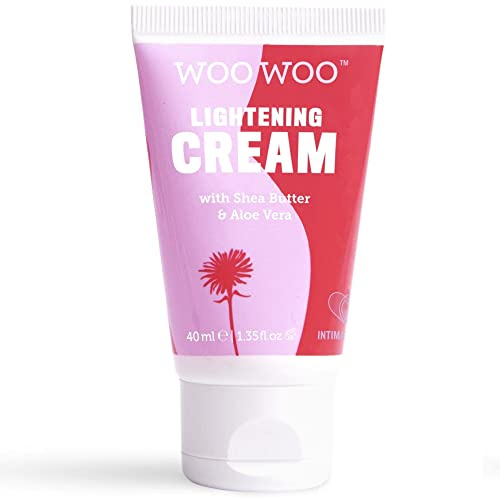 WooWoo Intim aufhellende Hautcreme für Damen Intimbereichen -schnellwirkend - Shea Butter und Aloe Vera - 40ml