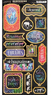 Graphic 45 Garden Goddess Chipboard Die