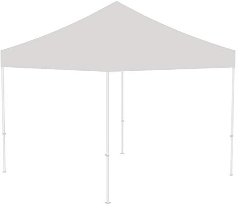 Vispronet® Zeltdach in versch. Farben/Größen passend für Faltpavillon Basic, Select & Eco (3 x 3 m, Weiß)