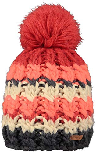 Barts Strickmütze Feather Bommel-Mütze Unisex 3466 Ginger